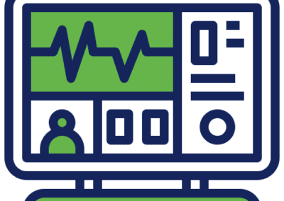Holter monitoring software displaying ambulatory ECG platform results for a 48-hour study